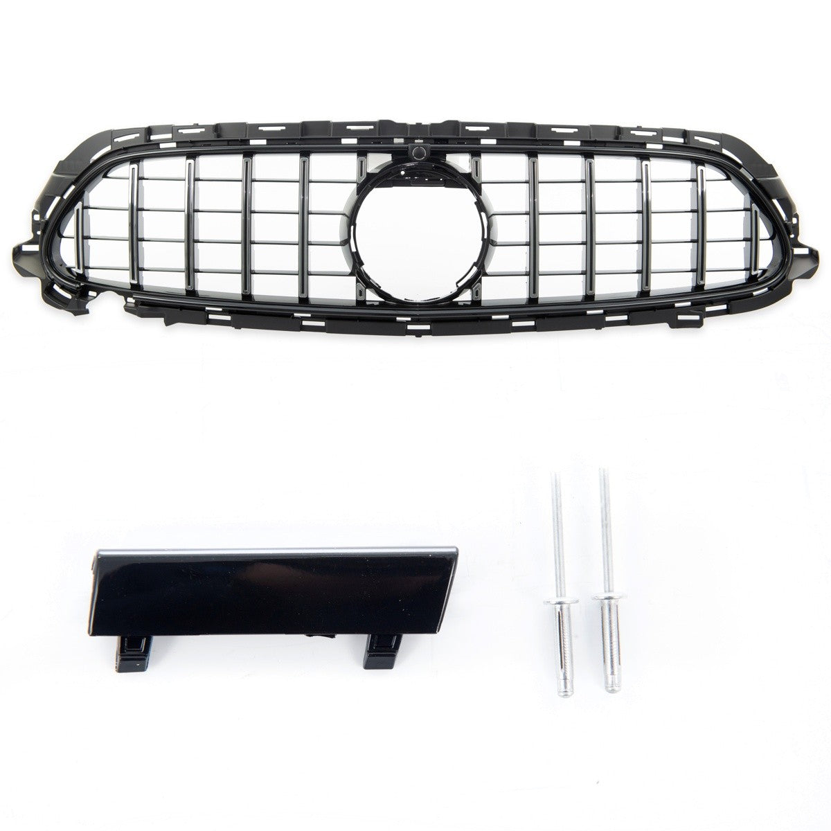 GT Chrom- & schwarzer Grill passend für Mercedes E-Klasse W213 S213 2020-2023