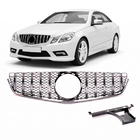 Frontgrill Chrom & Schwarz passend für E-Klasse C207 A207 2009-2013