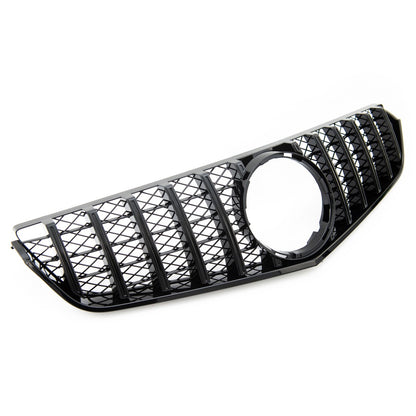 Frontgrill Hochglanz Schwarz passend für Mercedes E-Klasse Coupé/Conv 2009-2013