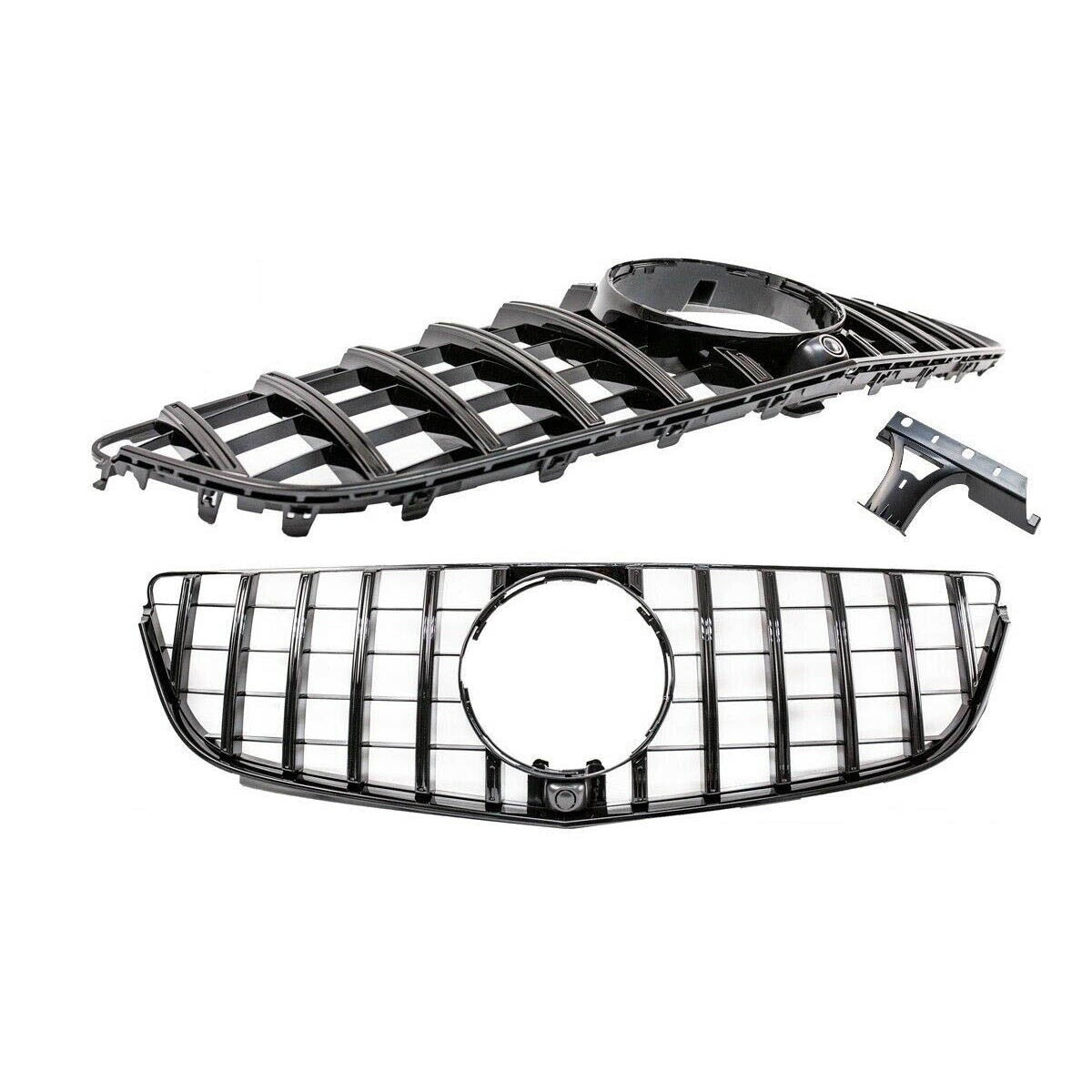 Sportgrill Hochglanz Schwarz passend für Mercedes E-Klasse C207/A207 2013-2017