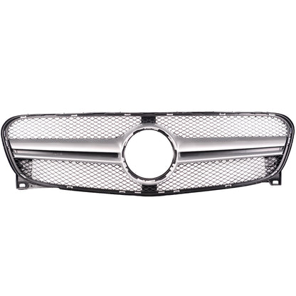 Frontgrill Silber passend für Mercedes GLA X156 2014-2017