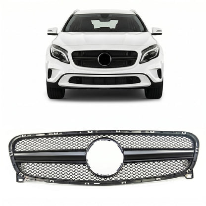 Frontgrill Schwarz passend für Mercedes GLA X156 2014-2017