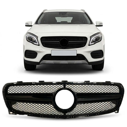 Frontgrill Schwarz passend für Mercedes GLA X156 Facelift 2017-2019