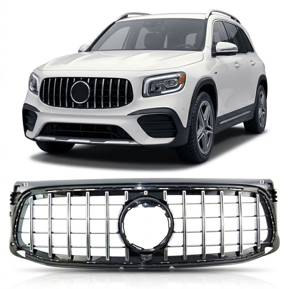 Kühlergrill Panamericana GT Chrom passend für Mercedes GLB X247 2019-2023