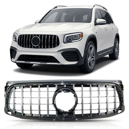 Kühlergrill Panamericana GT Chrom passend für Mercedes GLB X247 2019-2023