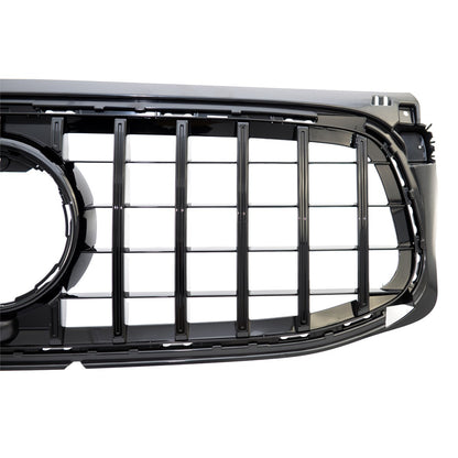 Kühlergrill Hochglanz Schwarz Panamericana GT passend für GLB X247 2019-2023