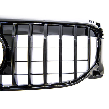 Kühlergrill Hochglanz Schwarz Panamericana GT passend für Mercedes GLB X247 2019-2023