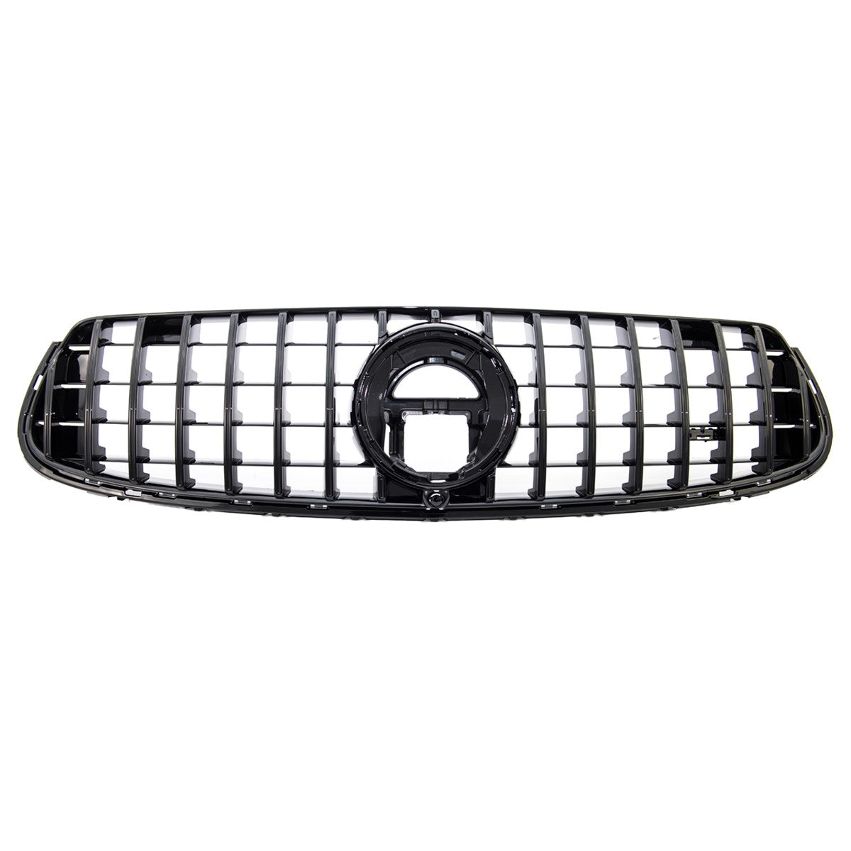 Kühlergrill Hochglanz Schwarz GT passend für Mercedes GLC X253 C253 2019-2022