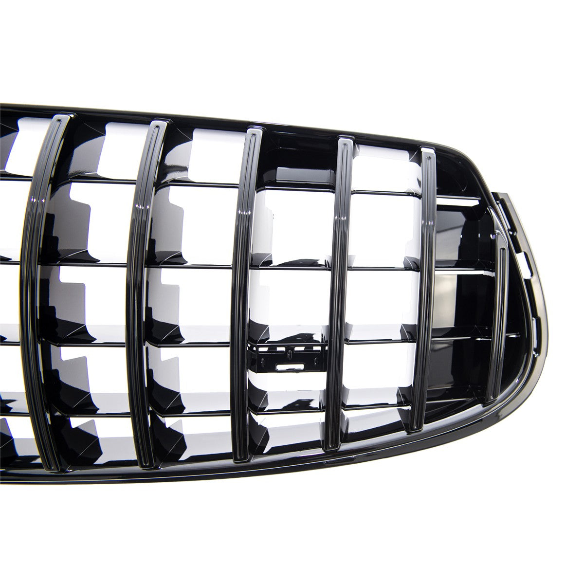 Kühlergrill Hochglanz Schwarz GT passend für Mercedes GLC X253 C253 2019-2022