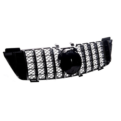 Chrom & Schwarz Sportgrill passend für Mercedes M-Klasse W164 2005-2008