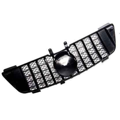 Chrom & Schwarz Sportgrill passend für Mercedes M-Klasse W164 2005-2008