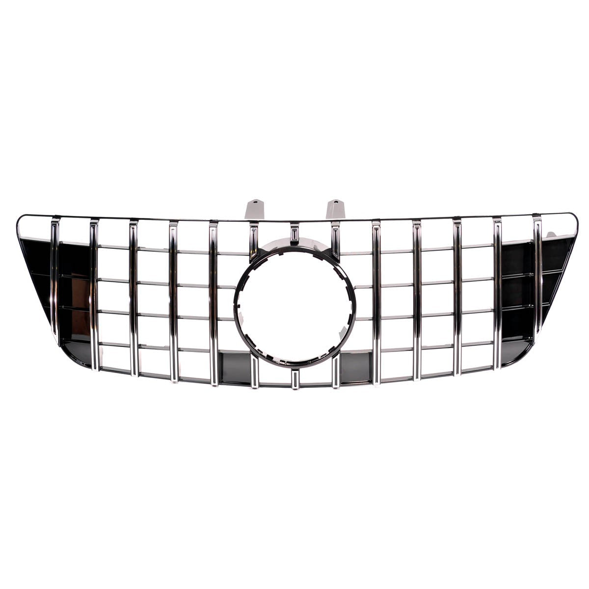 Chrom & Schwarz Sportgrill passend für Mercedes M-Klasse W164 2008-2011