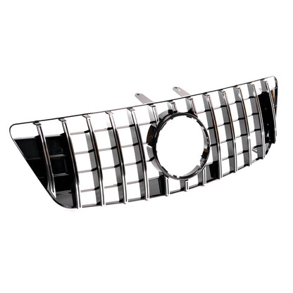 Chrom & Schwarz Sportgrill passend für Mercedes M-Klasse W164 2008-2011