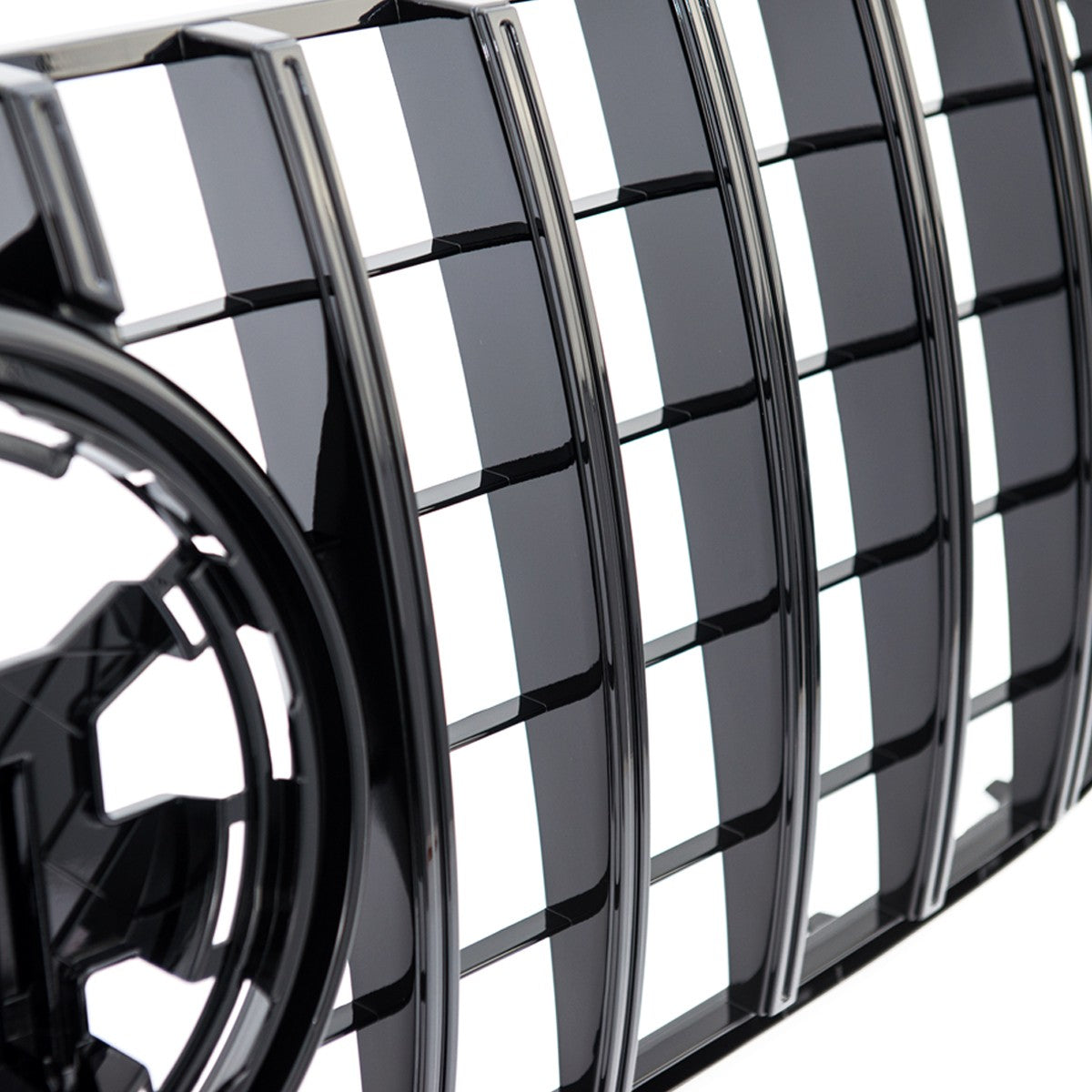 Kühlergrill Panamericana GT Hochglanz Schwarz passend für Mercedes GLE W167 C167 19-23