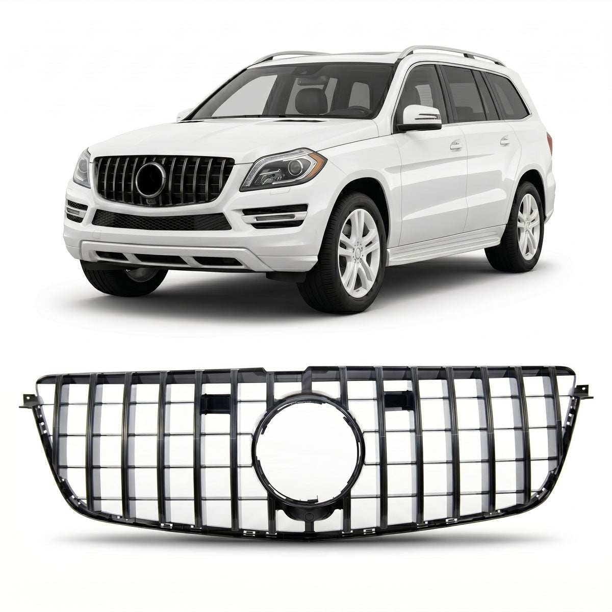 GT Frontgrill passend für Mercedes GL-Klasse X166 2012-2015
