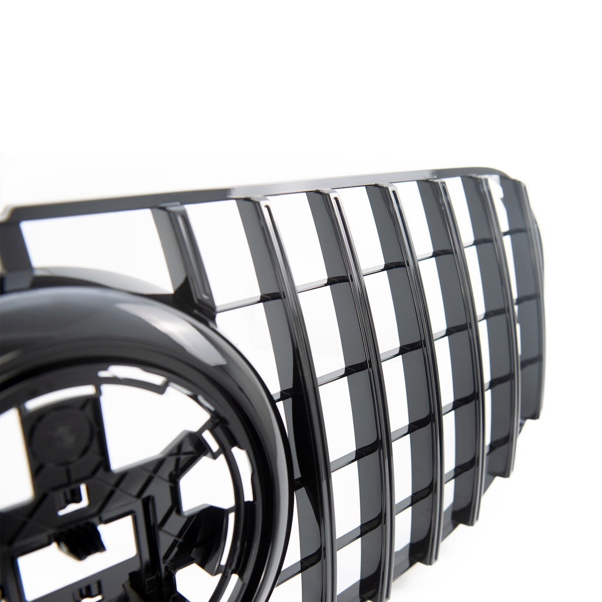 GT Hochglanz Schwarz Frontgrill mit Kamera passend für Mercedes GLS X167 2018-2024