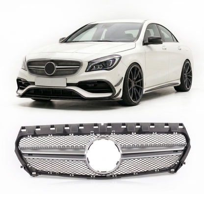 Kühlergrill Silber passend für Mercedes CLA C117 2013-2016