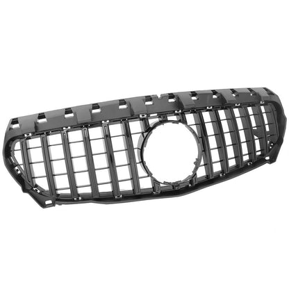 Kühlergrill Hochglanz Schwarz GT passend für Mercedes CLA C117 2013-2016