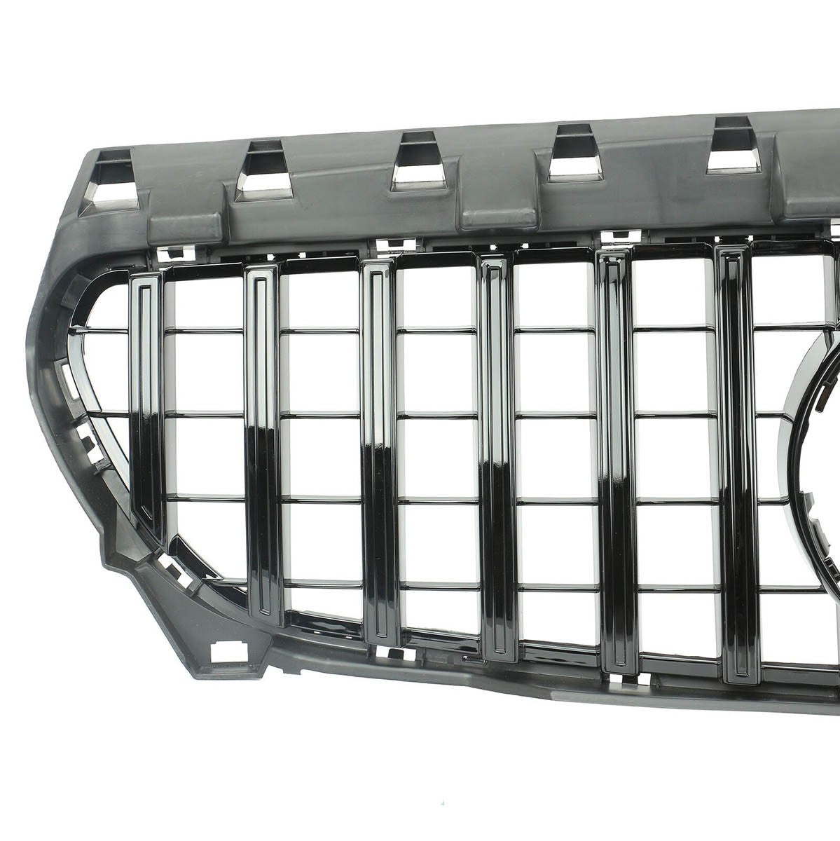 Kühlergrill Hochglanz Schwarz GT passend für Mercedes CLA C117 2013-2016