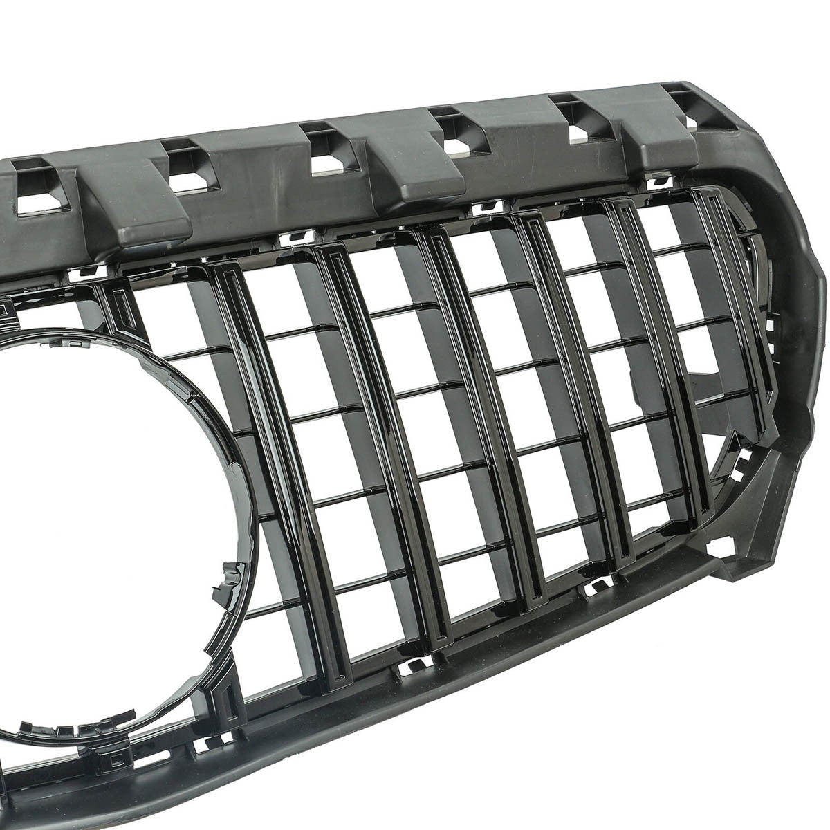 Kühlergrill Hochglanz Schwarz GT passend für Mercedes CLA C117 2013-2016