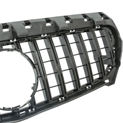 Kühlergrill Hochglanz Schwarz GT passend für Mercedes CLA C117 2013-2016