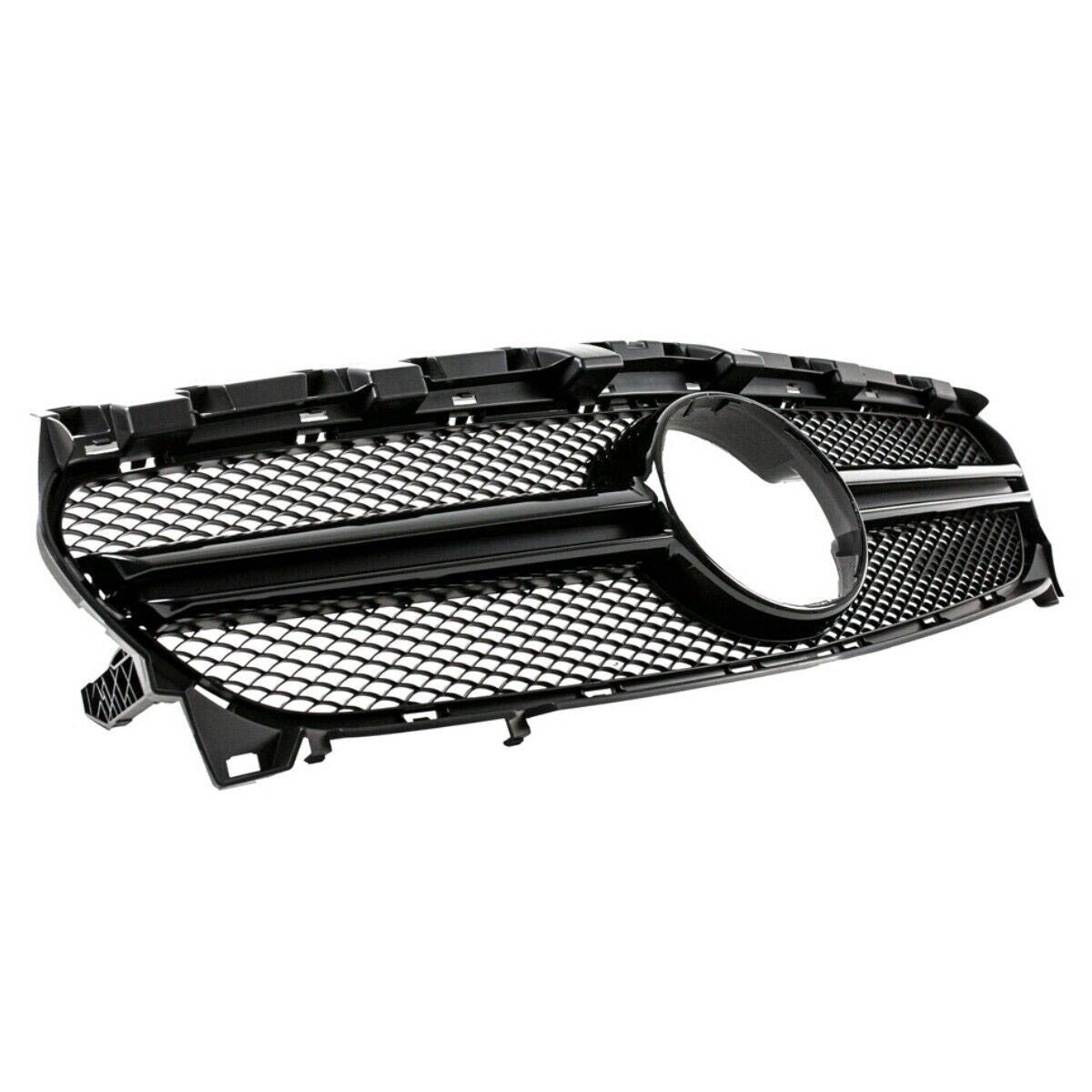 Schwarzer Kühlergrill passend für Mercedes CLA C117 Facelift 2016-2019