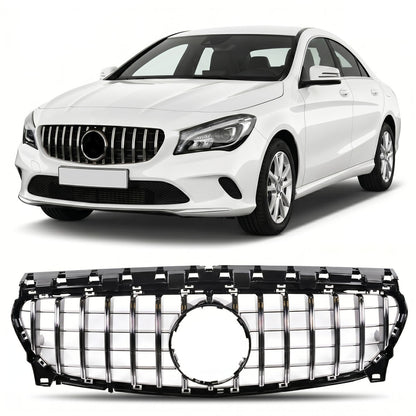 GT Chrom & Schwarz Kühlergrill passend für Mercedes CLA C117 X117 2016-2018