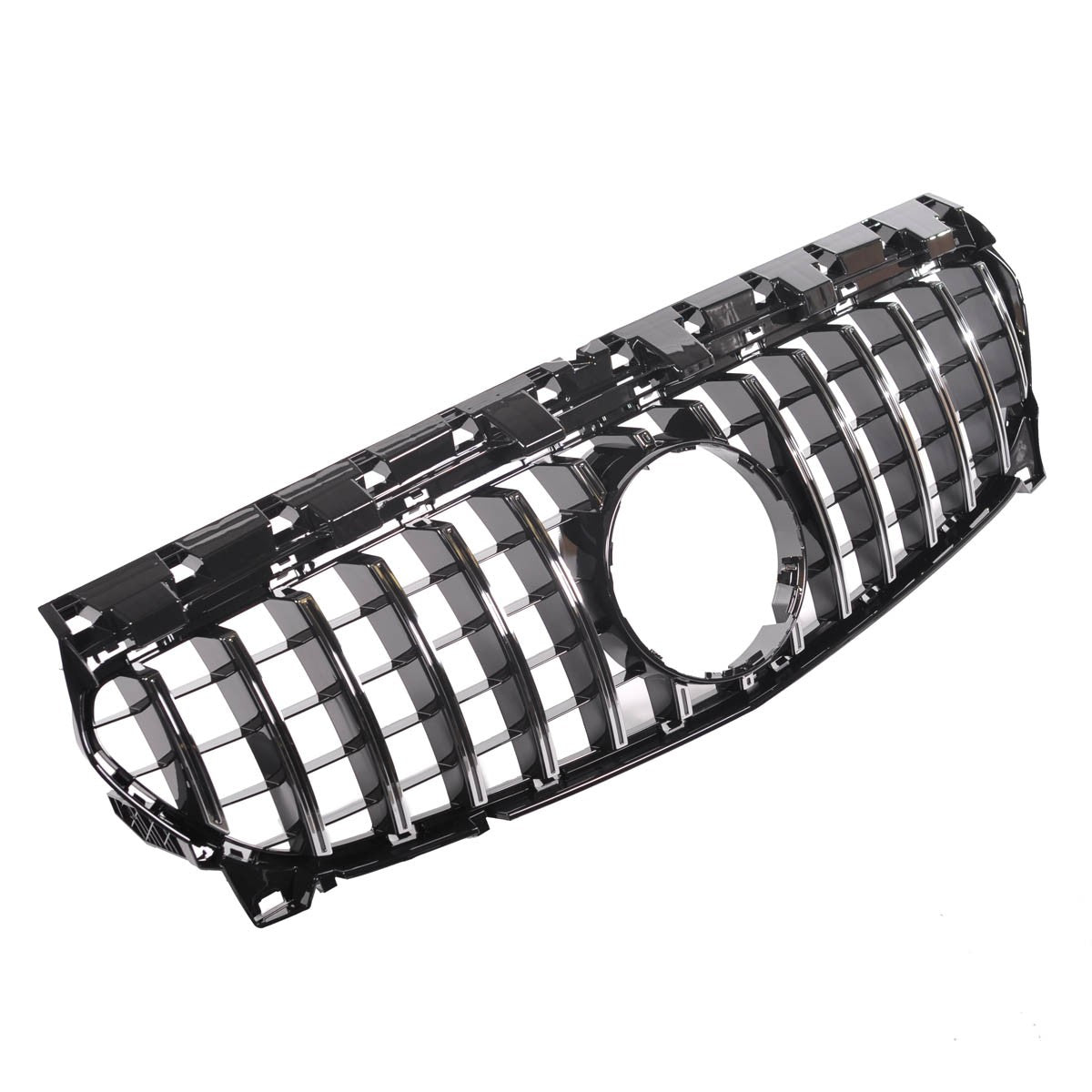 GT Chrom & Schwarz Kühlergrill passend für Mercedes CLA C117 X117 2016-2018