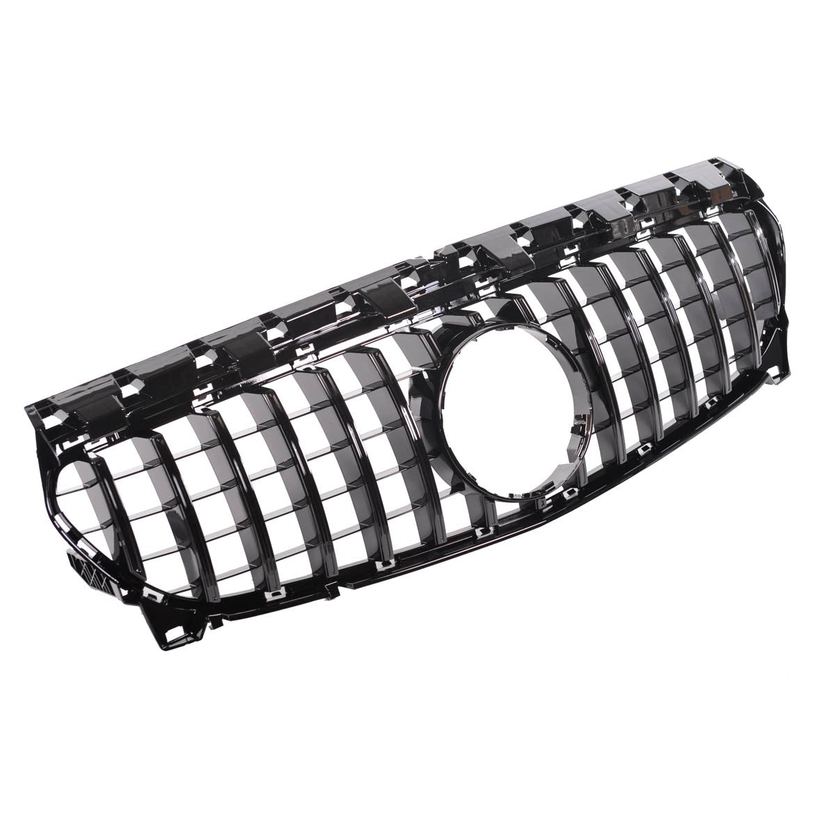 GT Hochglanz Schwarz Kühlergrill passend für Mercedes CLA C117 X117 2016-2018