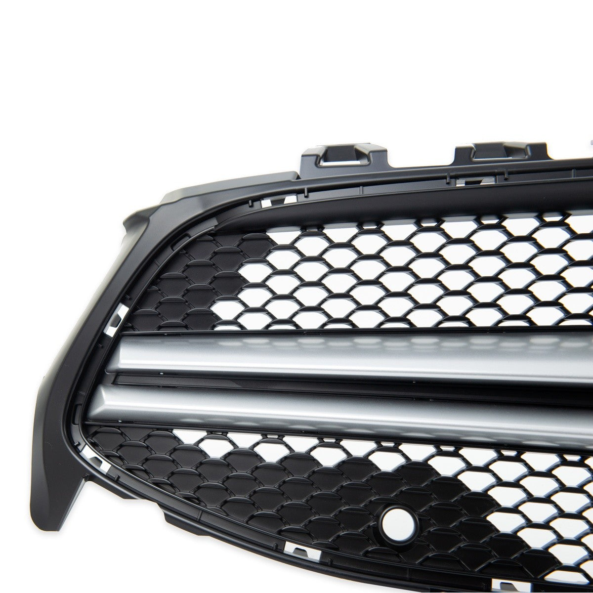 Kühlergrill Silber ohne Kamera passend für Mercedes CLA C118 2019-2023