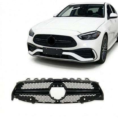 Kühlergrill Schwarz ohne Kamera passend für Mercedes CLA C118 2019-2023