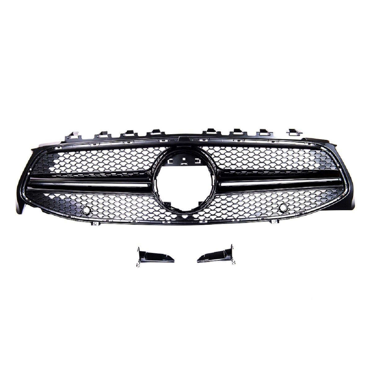 Kühlergrill Schwarz ohne Kamera passend für Mercedes CLA C118 2019-2023