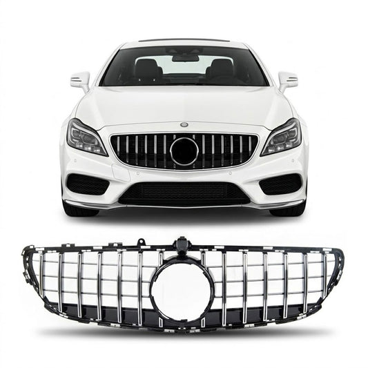 GT Chrom- & schwarzer Grill passend für Mercedes CLS C218 Facelift 2014-2018