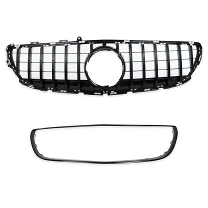 GT Hochglanz schwarzer Kühlergrill passend für Mercedes CLS (C218) 2014-2018