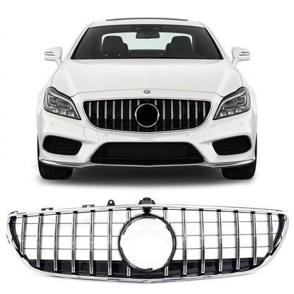 Grill Chrom & Schwarz passend für Mercedes CLS C218 Facelift 2014-2018