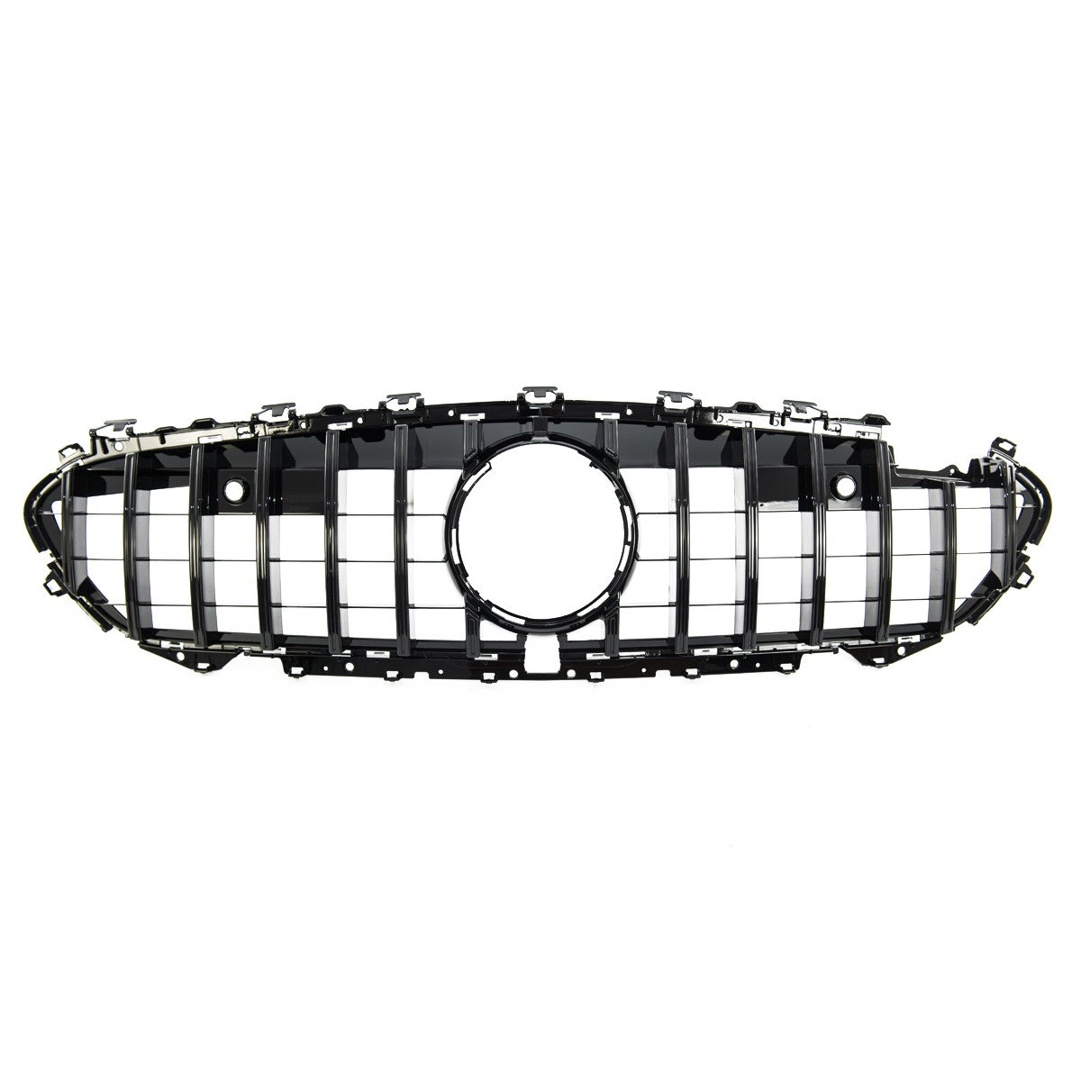 Frontgrill Hochglanz Schwarz passend für Mercedes CLS C257 2018-2023