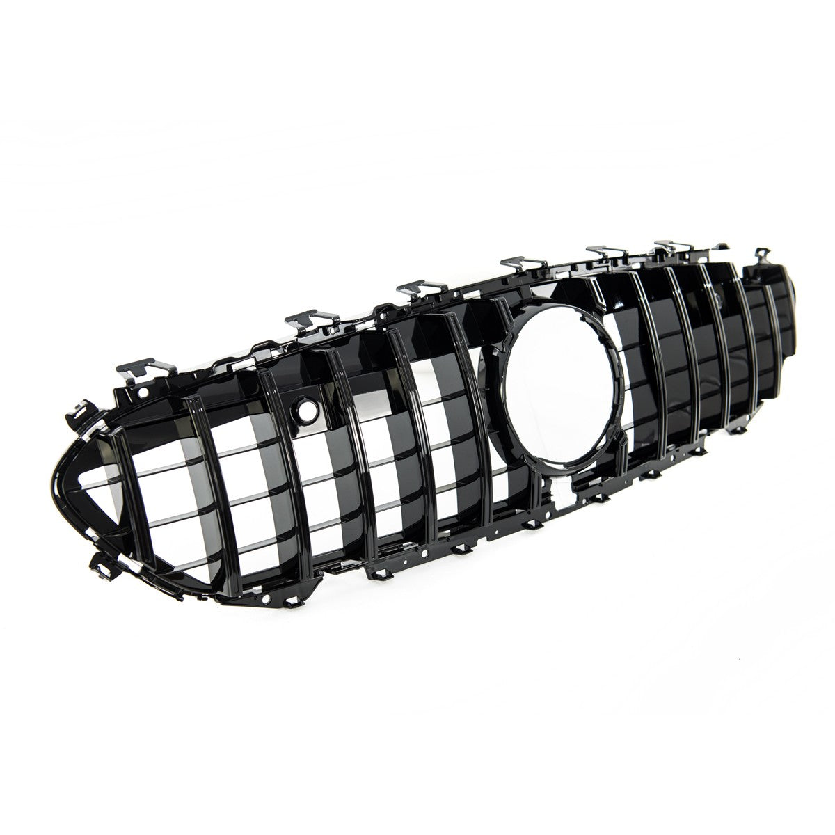 Frontgrill Hochglanz Schwarz passend für Mercedes CLS C257 2018-2023