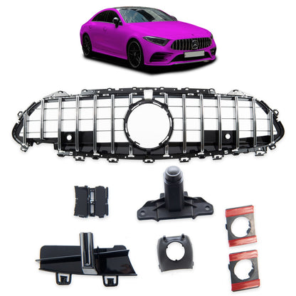 Chrom Panamericana Frontgrill passend für Mercedes CLS C257 2018-2023