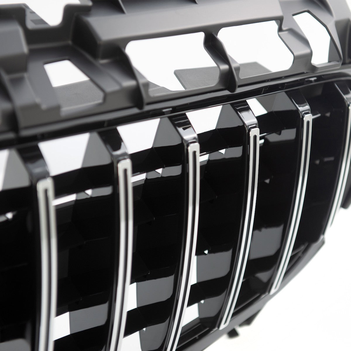 GT Grill Hochglanz Schwarz passend für Mercedes GT (C190) 2015-2017