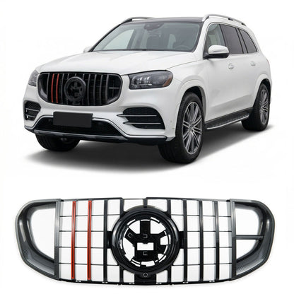 Carbon-Optik Grill passend für Mercedes GLS X167 2018-heute