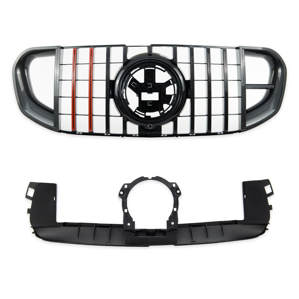 Carbon-Optik Grill passend für Mercedes GLS X167 2018-heute