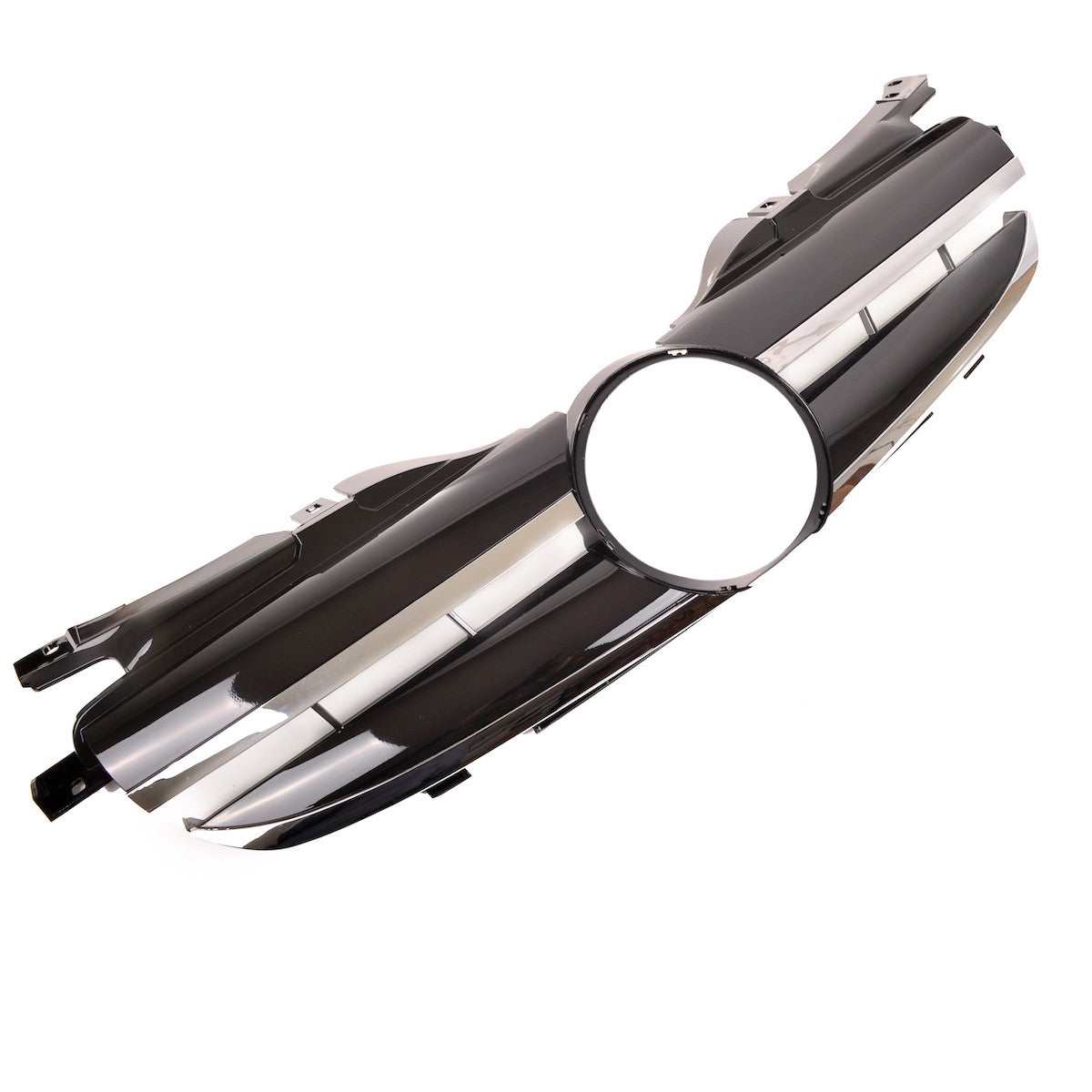 Kühlergrill Hochglanz Schwarz & Chrom passend für Mercedes SLK R170 1996-2004