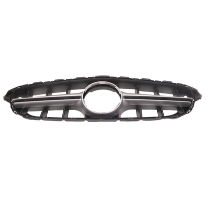 Silber A-Typ Grill passend für Mercedes C-Klasse W205 2014-2018