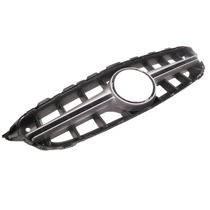Silber A-Typ Grill passend für Mercedes C-Klasse W205 2014-2018