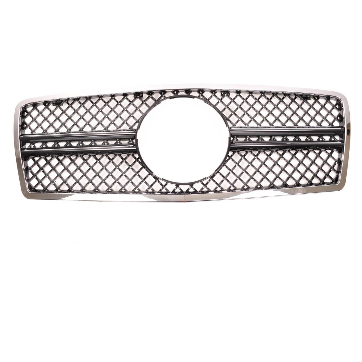 Sportgrill Chrom & Schwarz passend für Mercedes E-Klasse W210 1995-1999