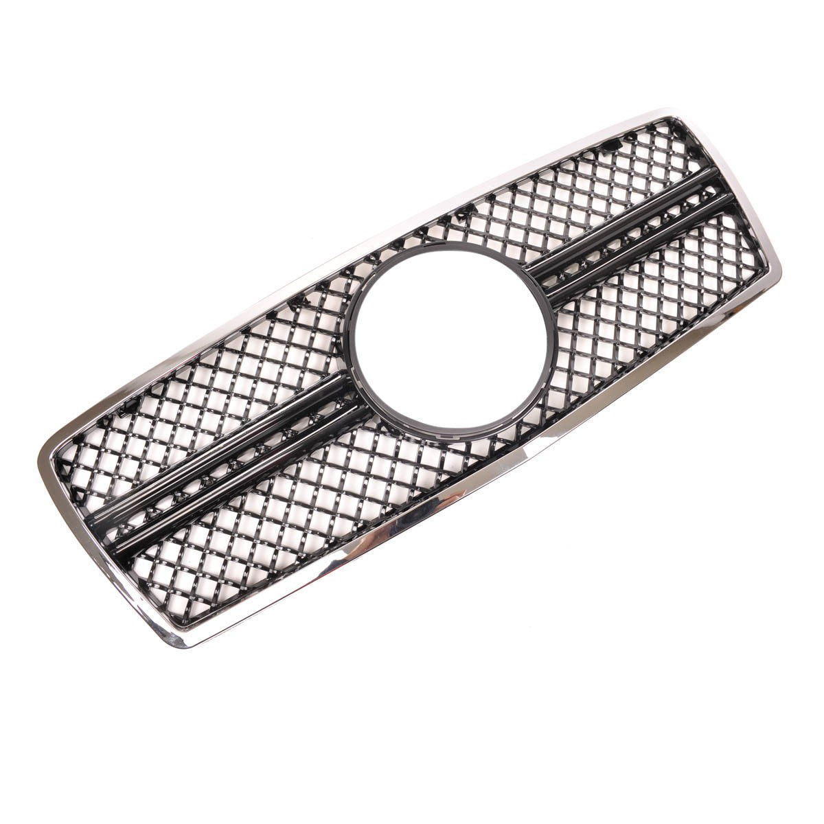 Sportgrill Chrom & Schwarz passend für Mercedes E-Klasse W210 1995-1999