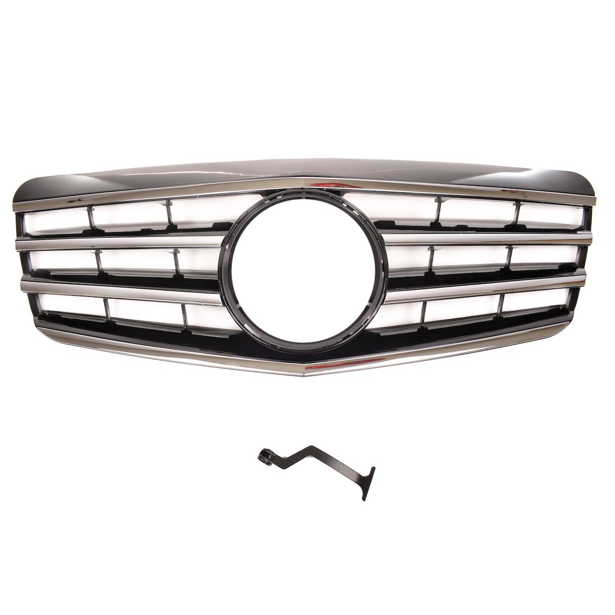 Sportgrill Chrom & Schwarz passend für Mercedes E-Klasse W211 S211 2006-2009