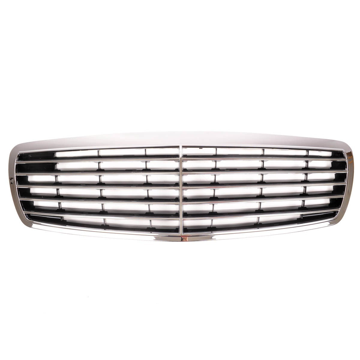 Sportgrill Hochglanz Schwarz Chrom passend für Mercedes E-Klasse W211 2002-2006