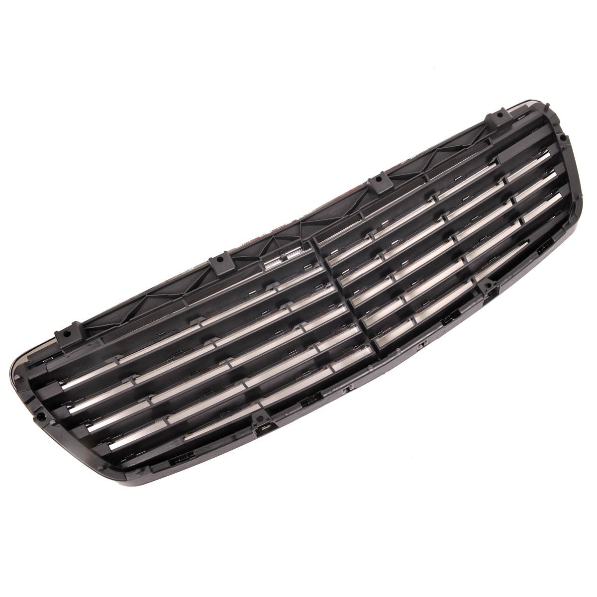 Sportgrill Hochglanz Schwarz Chrom passend für Mercedes E-Klasse W211 2002-2006