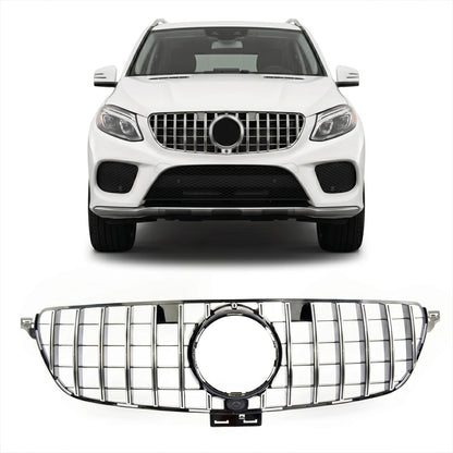 Frontgrill Chrom Panamericana GT passend für Mercedes GLE W166 2015-2018